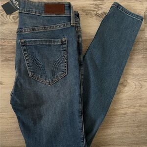 Hollister High-Rise Super Skinny Jeans - Blue